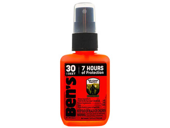 Ben's 00067190 30 Odorless Scent Spray Repels Ticks & Biting Insects 1.25 oz Effective Up to 8 hrs