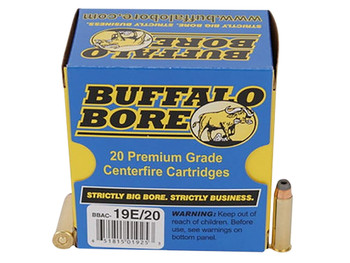 Buffalo Bore Ammunition 19E20 Tactical Strictly Business 357Mag 158gr Jacketed Hollow Point 20 Per Box/12 Case
