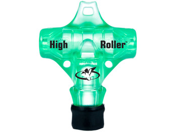 Primos 838 High Roller Whistle Call Mallard Drake/Pintail/Teal/Widgeon Sounds Attracts Ducks Green Polycarbonate