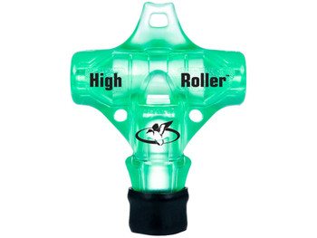 Primos 838 High Roller Whistle Call Mallard Drake/Pintail/Teal/Widgeon Sounds Attracts Ducks Green Polycarbonate