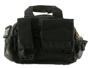 Bulldog BDT940B BDT Tactical Range Bag Black Finish Colorized Zipper