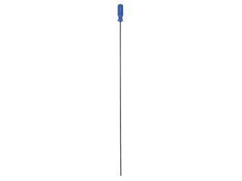 Birchwood Casey 41407 Cleaning Rod Steel 27 Cal Rifle Firearm 33" Long Includes Reusable Storage Tube