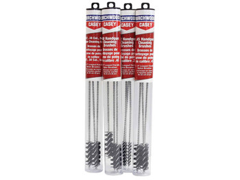 Birchwood Casey 41209 Cleaning Brushes Handgun Looped 22 Cal 9" Nylon 3 Pack