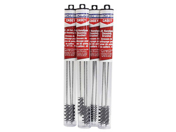 Birchwood Casey 41212 Cleaning Brushes Handgun Looped 45 Cal 9" Nylon 3 Pack