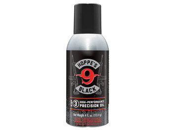 Hoppe's HBL4A Black Precision Oil Lubricates and Protects Against Corrosion 4 oz. Aerosol Can with Extension Tube
