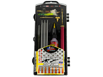 Pro-Shot AR223KIT Tactical Classic Box Kit Multi-Caliber AR Rifle/Black Plastic Case