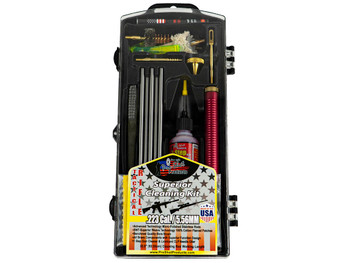 Pro-Shot AR223KIT Tactical Classic Box Kit Multi-Caliber AR Rifle/Black Plastic Case