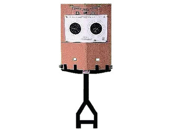 MTM Case-Gard JMTS40 Jammit Target Stand Black Plastic, 17.50" x 2" x 47", Includes Stakes/Target Backer