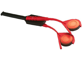 MTM Case-Gard EZDT40 EZ Throw Double Red Polymer Manual Cocking 31" Long Double Ambidextrous Hand