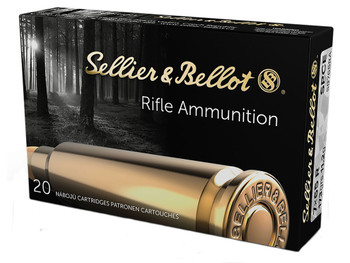 Sellier & Bellot SB765RA Rifle 7x65mmR 173gr Soft Point Cut Through Edge 20 Per Box/20 Case