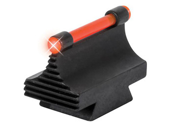 TruGlo TGTG95450RR 3/8" Dovetail Front Sight Black 0.450" Red Ramp for Rifle