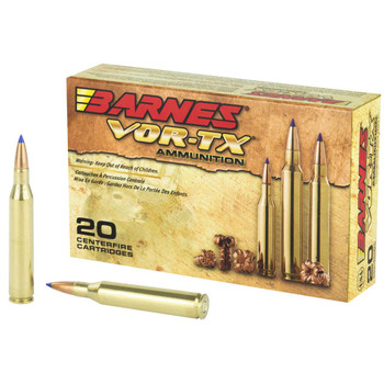 Barnes VOR-TX, 30-06, 168 Grain, Tipped Triple Shock X, Boat