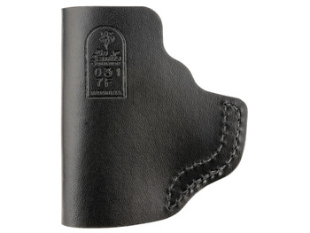 DeSantis Gunhide 031BA7FZ0 Insider IWB Black Leather Belt Clip Fits Ruger LCP II Right Hand