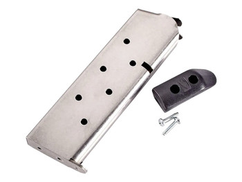 CMC Products 14141 Classic 8rd 45 ACP Fits 1911 Government Stainless/Black