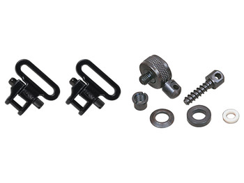 Allen 14430 Swivel Set Black 1" Shotgun Metal