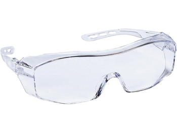 Peltor 47030PEL6 Sport Over the Glass Adult Over the Glass Clear Lens Polycarbonate Clear Frame