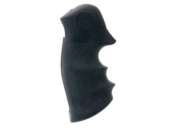 Hogue 10000 Monogrip Black Rubber with Finger Grooves for S&W K, L Frame with Square Butt