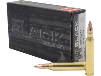 Hornady 80234 Black 223Rem 62gr Full Metal Jacket 20 Per Box/10 Case