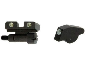 Meprolight USA 227713101 Tru-Dot Sight Set Adjustable Green Tritium/Black Frame Smith & Wesson K/L/N Frames