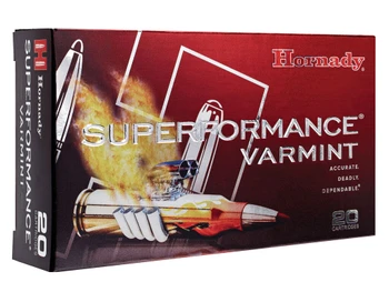 Hornady 83204 Superformance Varmint 204Ruger 32gr Hornady V Max 20 Per Box/10 Case
