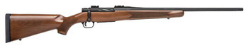Mossberg 27861 Patriot  308 Win 51 22 Fluted Barrel wRecessed Match Crown Matte Blued Metal Finish SpiralFluted Bolt Walnut Stock Drop Box Magazine Adjustable LBA Trigger UPC: 015813278614