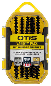 Otis FG380BPN Variety Brushes  MultiCaliber RiflePistol Firearm Nylon Bristles 10 Pk. UPC: 014895380154
