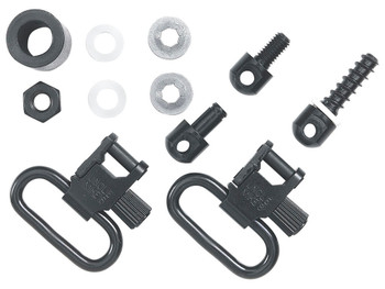 Uncle Mike's 12312 Super Swivel Quick Detach 115 MCS Blued 1" Loop Compatible w/Most Pump & Auto Shotguns