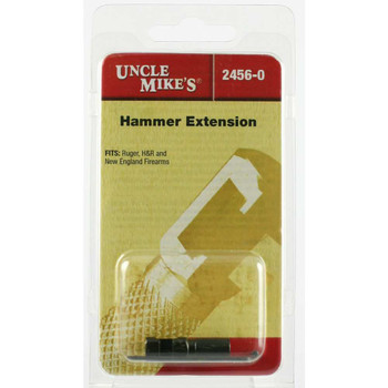 Uncle Mikes 24560 Hammer Extension 25400 HR New England Ruger Blackhawk Black Steel UPC: 043699245604