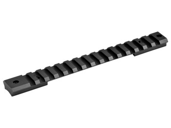 Warne M673M Tactical Picatinny Rail Matte Black Steel Remington 700/Bergara B-14/Christensen Arms/CVA Paramount Bergara B-14 Remington 700 Rifle Short Action, 0 MOA