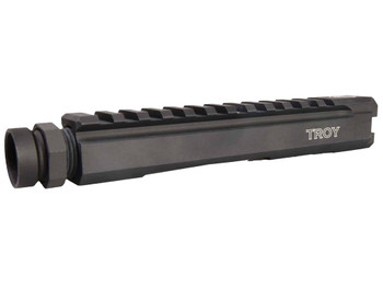 Troy Ind SRAIAK1T0BT00 Top Rail AK-47 Black Hardcoat Anodized Aluminum Rifle Ambidextrous