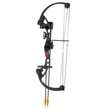 Bear Archery Brave Black RH Bow Set AYS300BR UPC: 754806143514