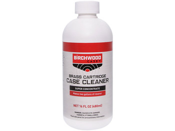 Birchwood Casey 33845 Brass Cartridge Case Cleaner 16 oz. Bottle