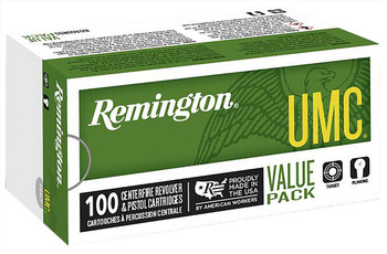 Remington UMC Standard Velocity Centerfire Ammunition, 9mm Luger, Jacketed Hollow Point, 115 Grain - 100 Cartridge Box ( 100 / 1 )