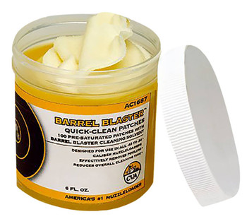 CVA AC1687 Barrel Blaster Quick Clean Patches 6 oz Cotton UPC: 043125116874