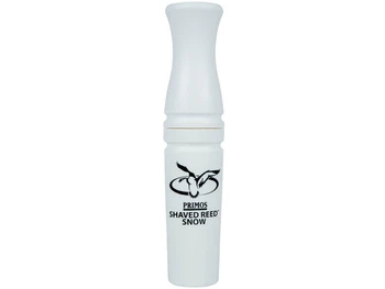 Primos 828 Shaved Reed Open Call Snow Geese Sounds Attracts Ducks White Polycarbonate
