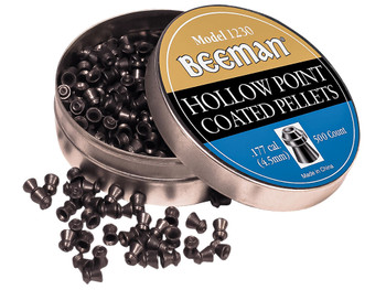 Beeman 1230 Coated 177 Hollow Point 500 Pellets/Tin