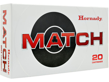 Hornady 8105 Match 308Win 178gr Boat Tail Hollow Point 20 Per Box/10 Case