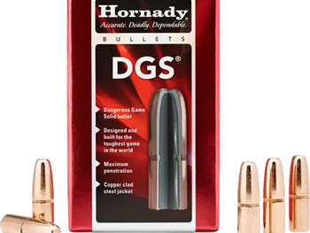 Hornady 3565 DGS 9.3mm Cal .366 300 gr Dangerous Game Solid 50 Per Box/ 25 Case