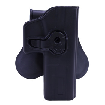 Bulldog RRG21 Rapid Release  OWB Black Polymer Paddle Fits Glock 21 Right Hand UPC: 672352011074