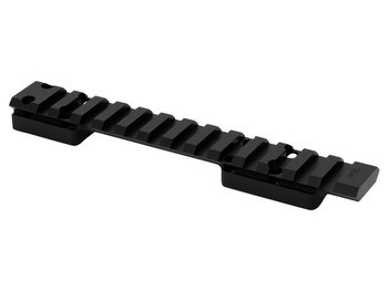 Warne 7640M Mountain Tech Tactical Rail Black Anodized Aluminum Browning X-Bolt Super Short Action, 0 MOA