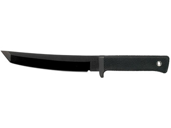 Cold Steel CS49LRT Recon 7" Fixed Tanto Plain Black Tuff-Ex Finish SK-5 Steel Blade/Black Kray-Ex Handle Includes Sheath