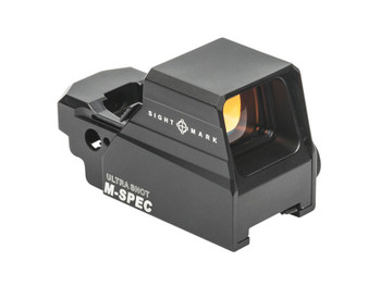 Sightmark SM26034 Ultra Shot M-Spec LQD Reflex Sight Matte Black 1 x 33 mm x 24 mm 2 MOA Red Dot/65 MOA Circle Crosshair