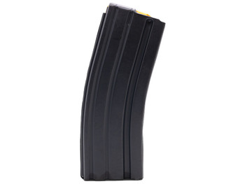 DuraMag 3023041178CPD SS 30rd 223 Rem/300 Blackout/5.56x45mm NATO for AR-15 Black w/ Orange Follower Detachable