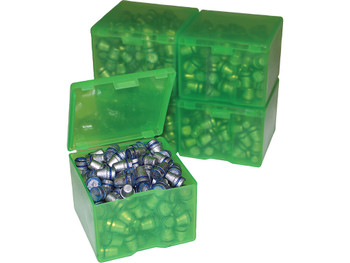 MTM Case-Gard CAST116 Cast Bullet Multi-Caliber Handgun Green Polypropylene 200 9mm bullets