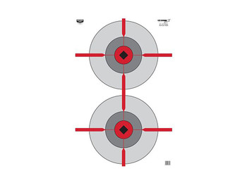 Birchwood Casey 37031 EZE-Scorer Bullseye Paper Target 23" x 35" 100 Per Pkg