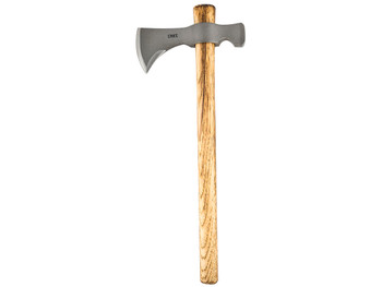 CRKT 2730 Woods Chogan T-Hawk 3.50" Blade 1055 Carbon Steel Blade Tennessee Hickory Handle 19" Long Tomahawk w/Hammer