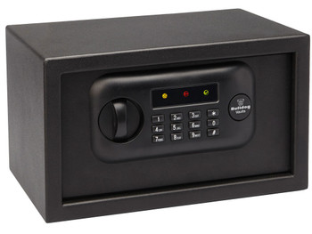 Bulldog BD1050 Digital Pistol Vault Standard Keypad/Key Entry Black Powder Coat Steel Holds 1 Handgun