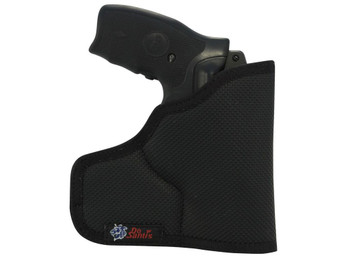 DeSantis Gunhide M33BJN3Z0 Nemesis Ammo Pocket Rubberized Fabric Fits S&W J Frame Fits 2" Barrel Ambidextrous