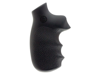 Hogue 48000 OverMolded Monogrip Black Rubber with Finger Grooves for Colt Detective Special, Diamondback, Cobra