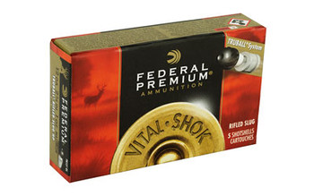 FED PRM 12GA 2.75" RIFLED SLUG 5/250 UPC: 029465025267